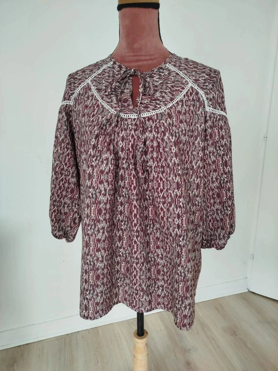 ๐Blouse bordeaux Multiples Femme Taille M / 38